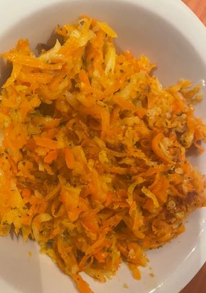 Párolt gyökérzöldségek recept fotója