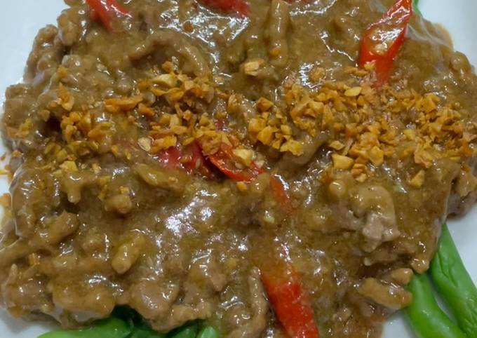 Resep Tumis Buncis Daging Cincang Oleh Nihayanurul Cookpad