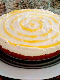 Una foto de Cheesecake de limón