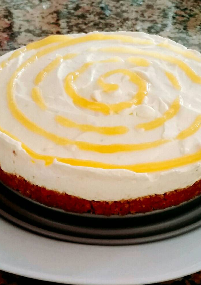 Una foto de Cheesecake de limón