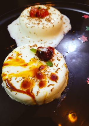 A picture of Panna Cotta.