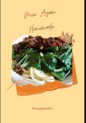 Foto resep Mie Ayam Rumahan