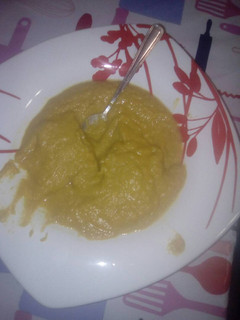 Una foto de Puré de lentejas y verduras