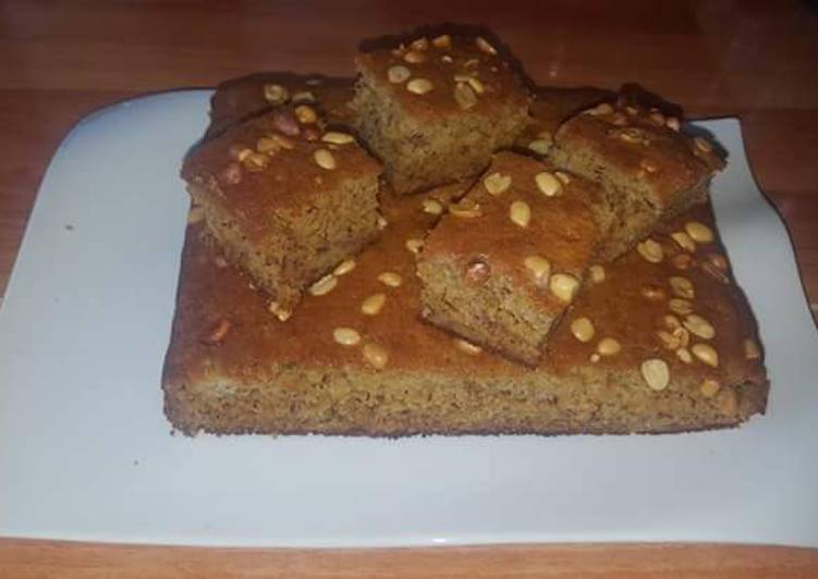 Banana Sponge Cake with nuts #myspecialeastercontest