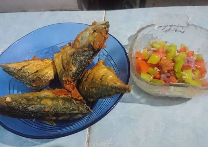 Ikan Kembung Goreng Sambal Dabu-Dabu