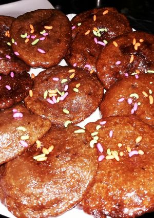 A picture of Milk Powder Malpua.