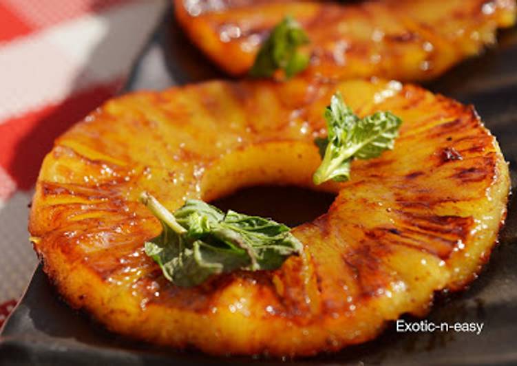 Recipe of Perfect Grilled Pineapple