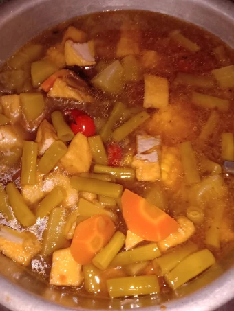 Cara Gampang Membikin Resep Sayur asam jawa (+ teri goreng) yang Enak Banget Anti Ribet, Uenak Banget