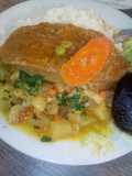 Cau cau con lengua guisada