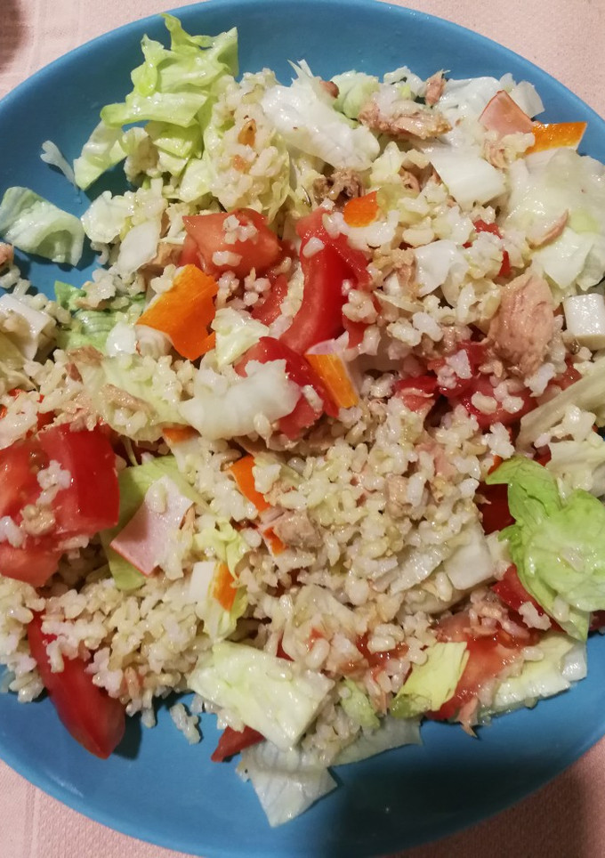 Una foto de Ensalada de arroz