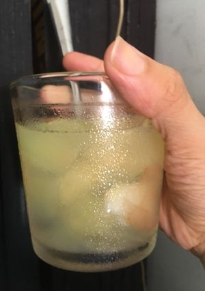 Hình của món Detox trái cây+xoa xoa.