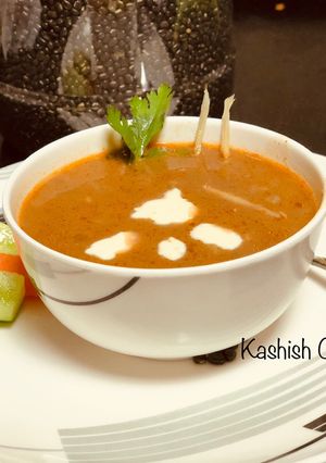 A picture of Dal Makhni.