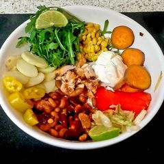 A picture of My healthy Lunch Bowl 🥰.