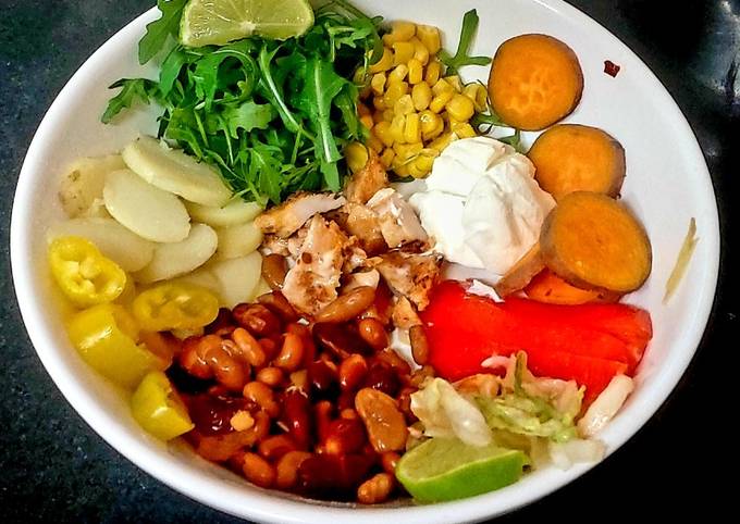 My healthy Lunch Bowl 🥰 Recipe