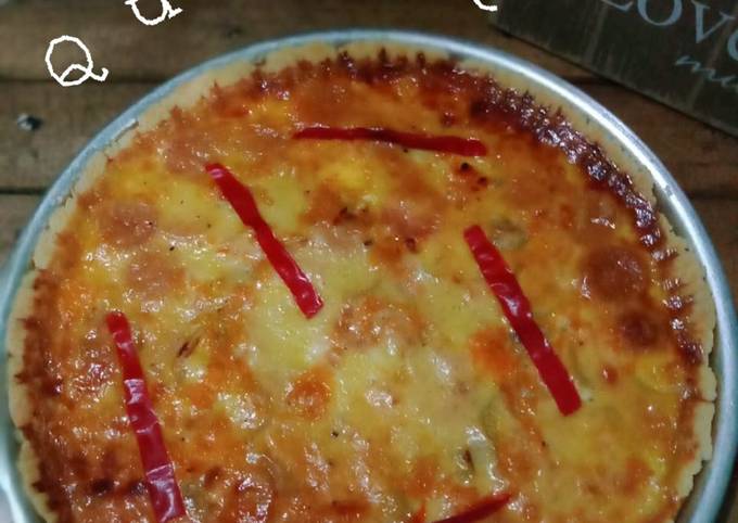 Quiche (Versi Bahan Simple)