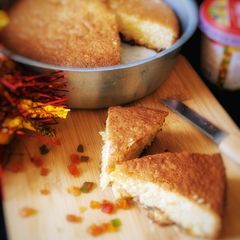 A picture of Malai cake.
