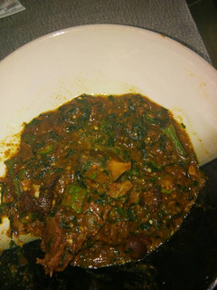 A picture of Lazy Man Okro Soup.