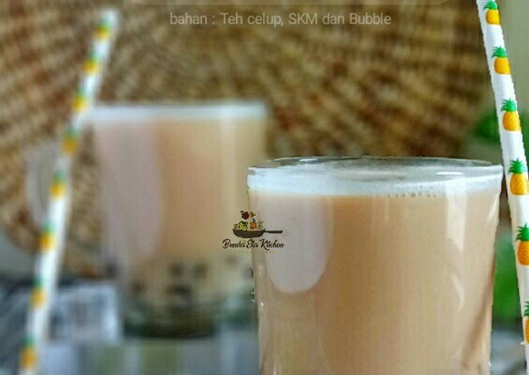 Langkah Mudah untuk Membuat Milk Tea Bubble, Bikin Ngiler