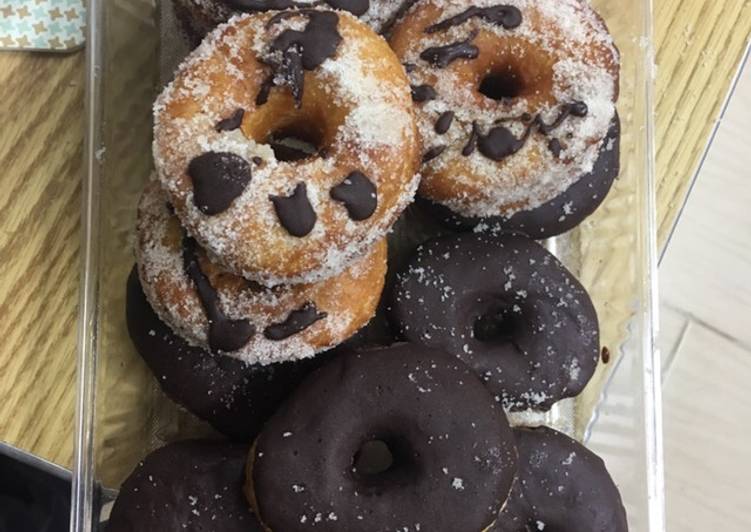 Donas esponjosas deliciosas 😋