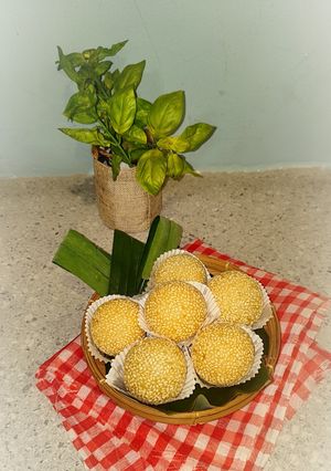 Foto resep Onde-Onde Kacang Hijau