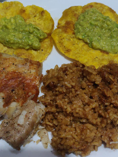Una foto de Arroz de coco costeño