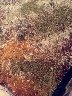 صورة لوصفة بسبوسه بالقشطه وجبن الموزريلا لذيذه وسهله 😍