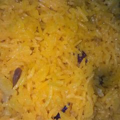 A picture of Zarda chawal.