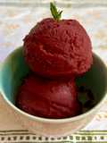 Sorbet de fruits del bosc