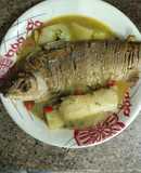 Bocachico en leche de coco