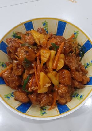 Foto resep Ayam Tepung Asam Manis