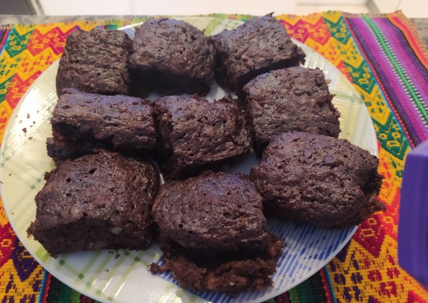 Brownies saludables, sin azúcar agregada