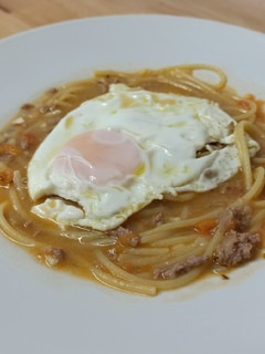 Una foto de Sopa criolla con carne picada (frío❄)