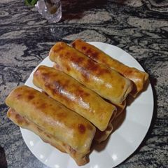 A picture of Egg paste Stuffed bread.