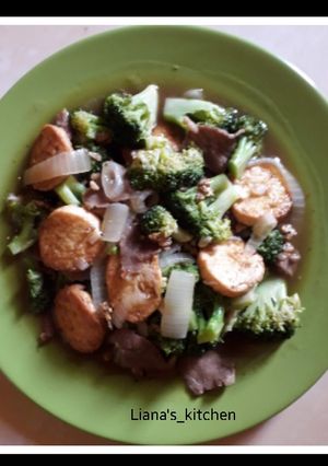 Foto resep Brokoli Saus Tiram