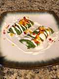 Crepas de espinacas