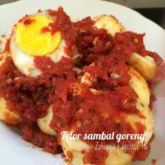 รูปของ Telur masak sambel goreng