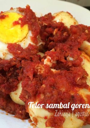 Foto resep Telur masak sambel goreng