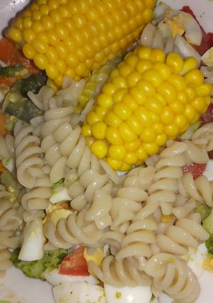 Una foto de Ensalada multicolor!