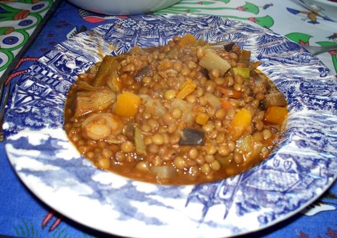 Lentejas con verduras