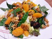 A picture of asian chicken salad