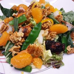 A picture of Nan's Chinese Chicken Salad.