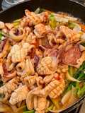 Spicy and Sour Stir-Fried Squid with Vegetables