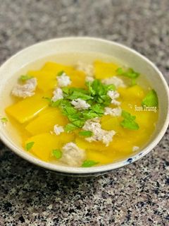 Hình của món Canh Đu Đủ Nấu Thịt Nạc.