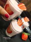 સ્ટ્રોબેરી મૂઝ (strawberry mousse recipe in Gujarati)