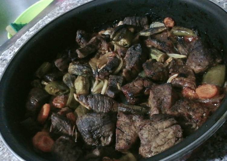 Recipe: Tasty Home Made Meat and Vegi Dish