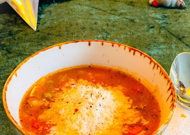 Minestrone leves