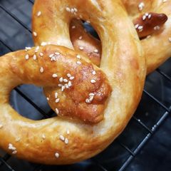 A picture of Soft Baked Pretzels.