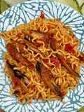 Mie Ikan Laut Pedas (Versi Ekonomis)