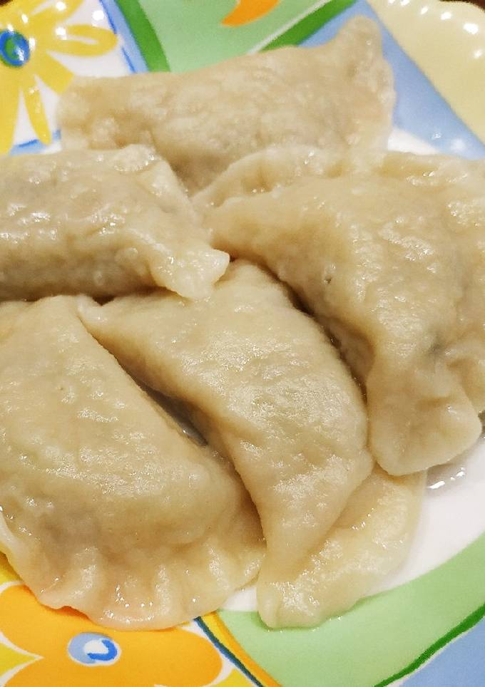 Вареники з картоплею (заварне тісто)