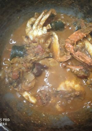 நண்டு கிரேவி(crab gravy recipe in tamil) செய்முறை முக்கிய புகைப்படம்